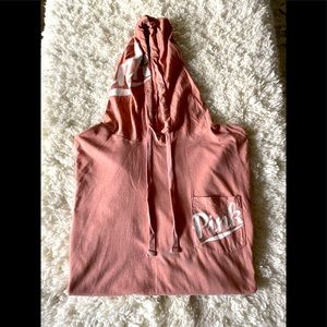 Victoria's Secret “PINK” long sleeve tee with hooded.
